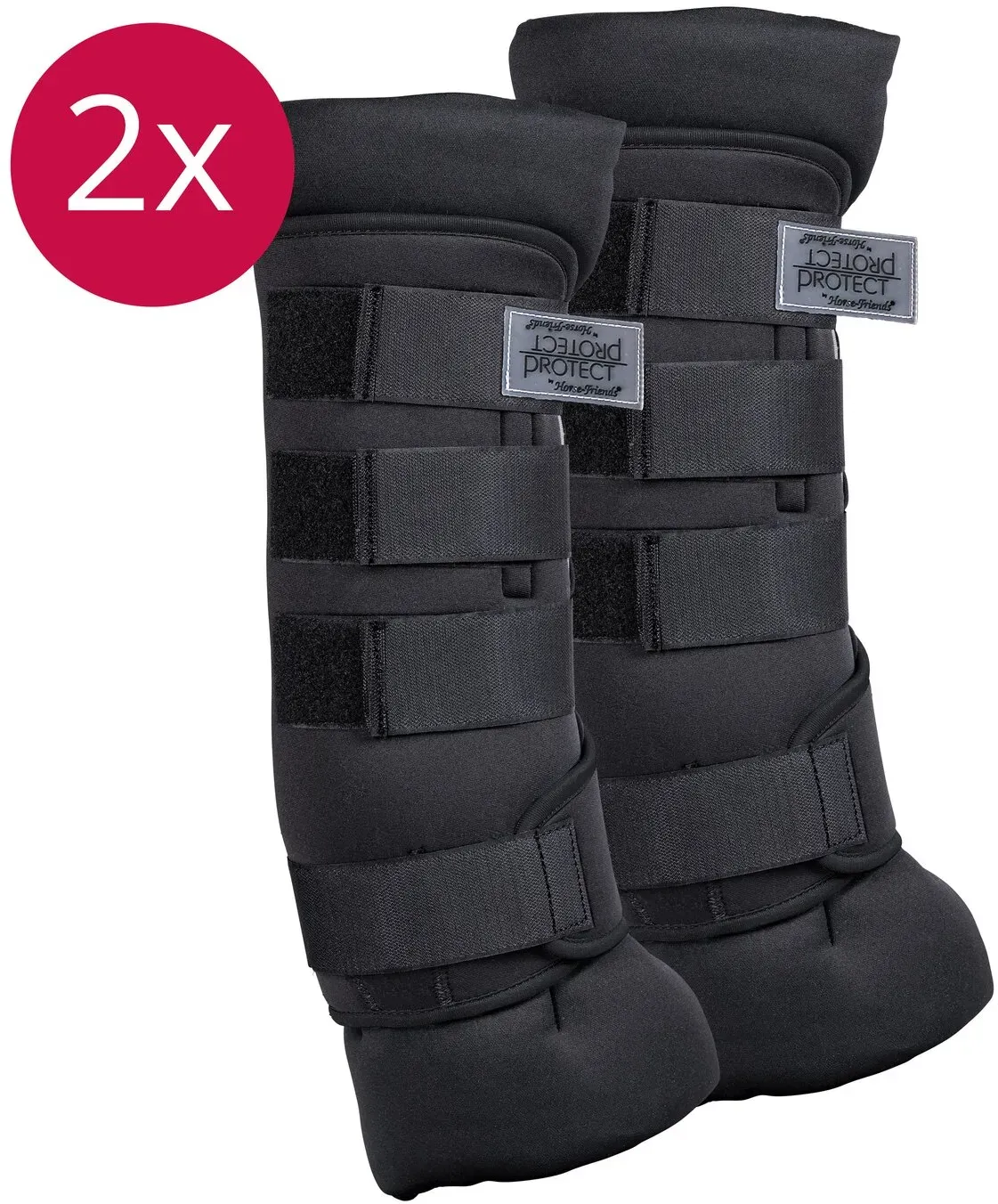 PROTECT by Horse-friends Set Wellness - Stallgamaschen, für Vorder- und Hinterbeine