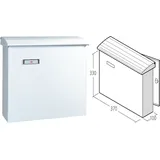 Zaunbriefkasten RAL 9007 graualuminum 17-1-10218