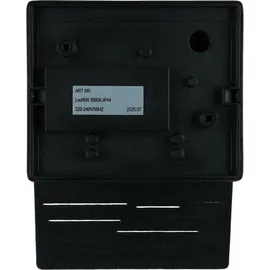 Easylight Außenwandleuchte Aluminium Glas 15 cm 6 W 700 lm inkl. IP44 Schwarz