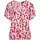 GOLDNER Viskosebluse mit Tulpenärmeln rot 40