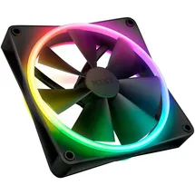 NZXT F Series F140 RGB DUO, Matte Black, schwarz, 140mm (RF-D14SF-B1)