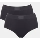 SLOGGI Double Comfort T Maxi 2p Underwear, schwarz, 46