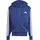 adidas Essentials 3 Stripes Fleece Zipper Hoodie Herren Dark Blue/White XL