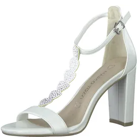 Marco Tozzi Blockabsatz-Sandalette Damen Weiß 40