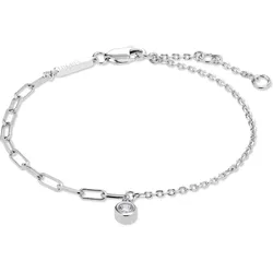 Esprit Armband 925er Silber, Farbstein One Size Damen 