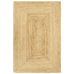 vidaXL Teppich Handgefertigt Jute 200x300 cm