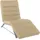 W.Schillig Relaxliege daily dreams Leder/Polyester 75 x 91 x 170 cm Beige mit Kissen