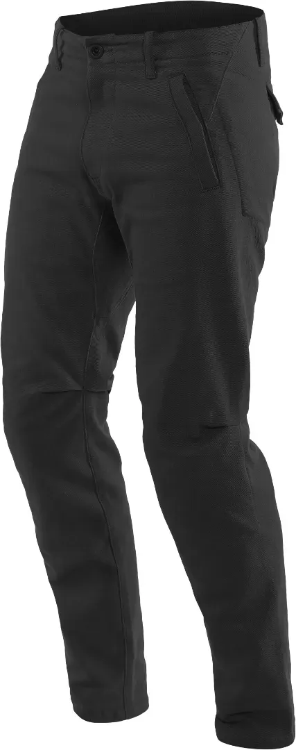 Dainese Chinos Motorfiets textiel broek, zwart, 40 Voorman