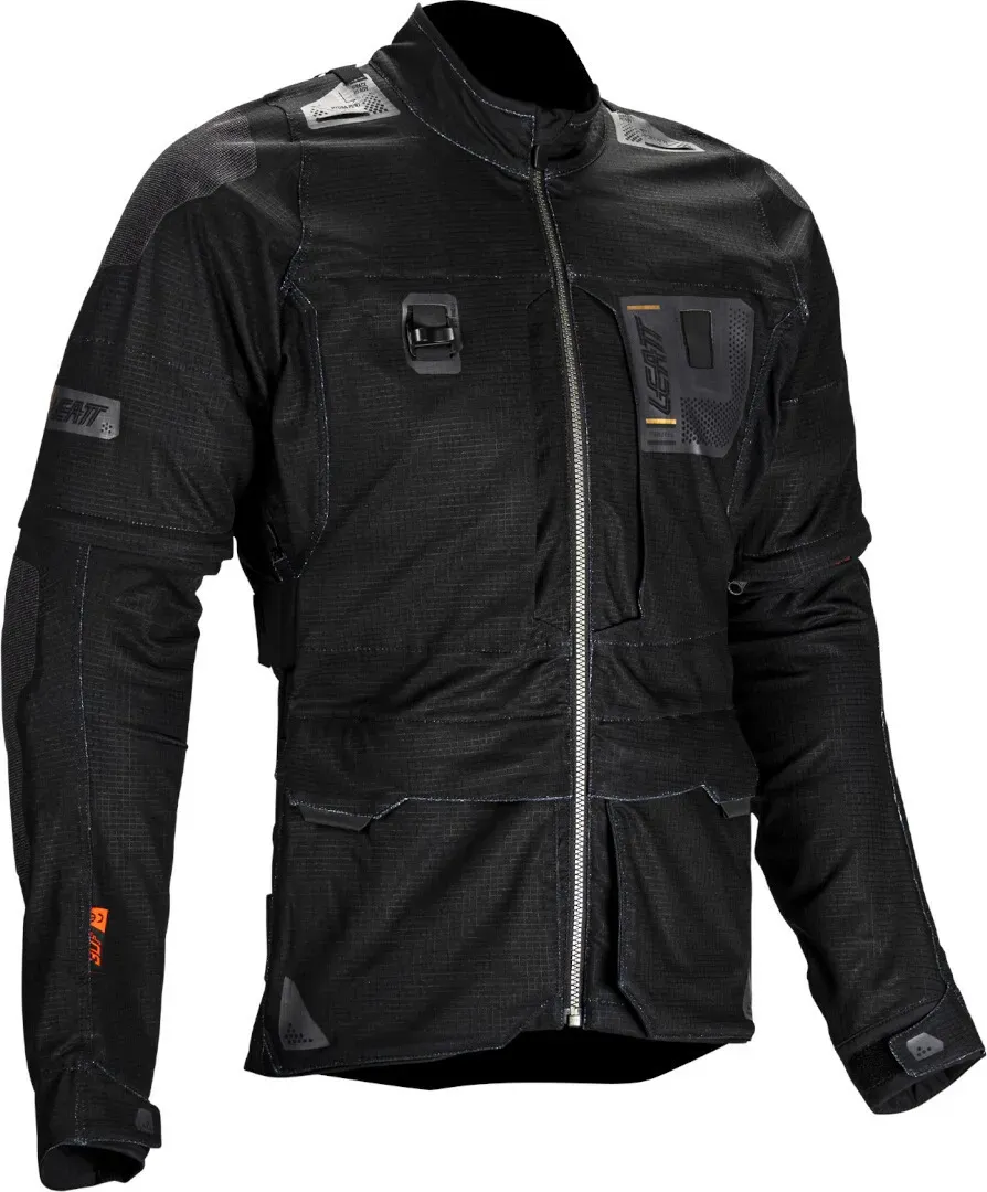 Leatt ADV Rally 5.5 Motorrad Textiljacke, schwarz, Größe 5XL für Männer