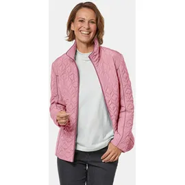 GOLDNER Kurzgröße: Winterjacke mit Stehkragen", in altrosé rosenholz), | Gr.: 21,