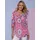 Classic Basics Longshirt CLASSIC BASICS "Longshirt", Damen, Gr. 56, bunt (fuchsia, aqua, bedruckt), 100% Baumwolle, gemustert, mehrfarbig, Rundhals, Shirts Longshirt