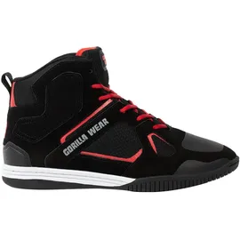 Gorilla Wear Troy High Tops Herren Schwarz/Rot 39