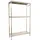 Simonrack Grundregal Edelstahl 1600x860x500 mm weiß