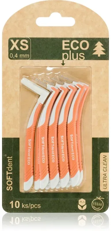 SOFTdent ECO Interdental brushes Interdentalzahnbürste 0,4 mm 10 St.