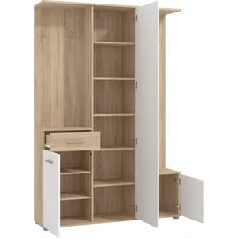 INOSIGN Martin Dielenschrank 133,5 x 33 x 197,5 cm beige