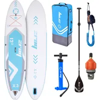 Zray Stand-Up-Paddle-Board, blau Kunststoff, Grafikmuster, Bootsförmig, 81x15x365 cm, unisex,