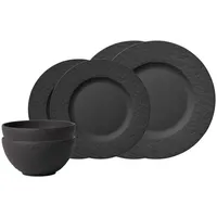 Villeroy & Boch Manufacture Rock Basic-Set 6-tlg. schwarz