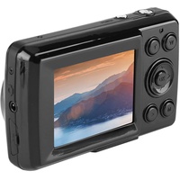 16MP 2,4 Zoll Bildschirm 1280 * 720P 30fps HD Digitalkamera, 16x Zoom Digitalkamera, kompakte leichte wiederaufladbare Digitalkamera für Anfänger (Schwarz)