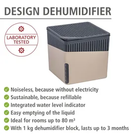 Wenko Luftentfeuchter Cube Beige