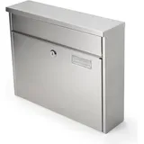 SafePost Briefkasten ScanPro 967 silbern