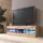 komodee Tivoli Lowboard 140x40,5x35,5 cm Blau/Glas