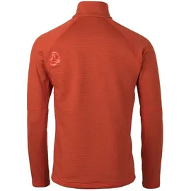 Ternua Momhill Fleece Mit Halbem Reißverschluss - Deep Ginger / Orange.Com - 2XL