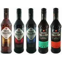 Vana Tallinn Rum Likör 5er Set  Estland Spirituose