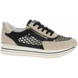 remonte D1329 Damen Weite E Beige/Schwarz 36