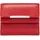 Maître Parfumeur et Gantier Maître Belg Deda Purse SV4F Damen Geldbörse rot