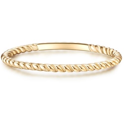 Glanzstücke München Ring Sterling Silber in Gelbgold Ringe   Damen 