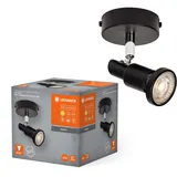 LEDVANCE LED Spot GU10 1 x 3,4W schwarz