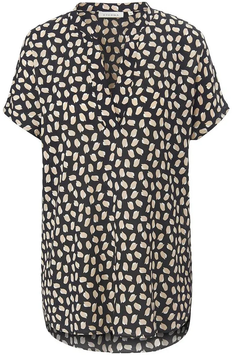Blusen-Shirt Eterna schwarz, 38