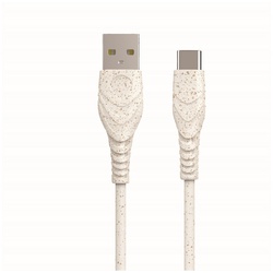 BIOnd BIO-20-TC USB-A to Type-C 3A USB-Kabel, USB Typ C (USB-C) Männlich (Stecker), USB 2.0 Typ A Männlich (Stecker) (200.0 cm) weiß