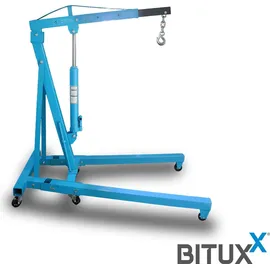 BITUXX Werkstatt Hebekran 2000 kg Stahl
