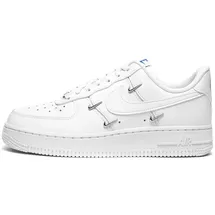 Nike Air Force 1 '07 LX Damen White/White/Hyp er ROYAL/Black 39