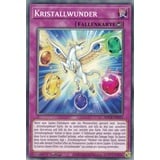 SDCB-DE033 - Kristallwunder - Common - Deutsch - 1. Auflage - im Set mit Ultrapro Toploader - Yugioh