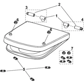 TECE TECEone WC-Sitz Weiß