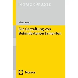 Nomos Die Gestaltung von Behindertentestamenten