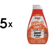 5 x Skinny Foods Skinny Sauces (425ml) Sweet and Sour (10,82 EUR/L)