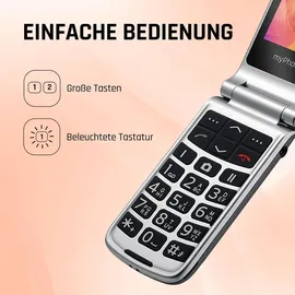 myPhone Rumba 2 schwarz / silber