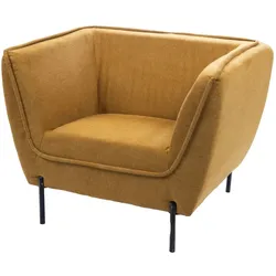 Sessel Provence senffarben - Gelb Anderer Stoff Amadeus 107x83 cm