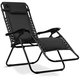 Sofotel Sonnenliege 160 x 107 x 60 cm Schwarz