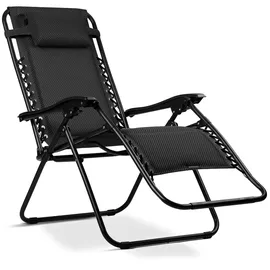 Sofotel Sonnenliege 160 x 107 x 60 cm Schwarz