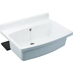 Becken mit Überlauf abu maxi (Ausführung: Ablageset zu Abu Maxi Ausgussbecken)