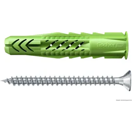 Fischer Deutschland Vertriebs GmbH Universaldübel UX Green 10 x 60 R EasyHook Angle 2 Stück