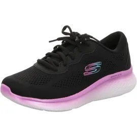 SKECHERS Damen Stunning Steps Skech-Lite Pro atemberaubende Schritte, Black Mesh Purple Trim, 40 EU