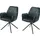 MCA Furniture »Ottawa mit Armlehne«, (Set), 2 St., Vintage, Veloursoptik mit Keder, Stuhl belastbar bis 120 Kg