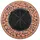 vidaXL Feuertisch Mosaik Keramik Terracotta 68 cm