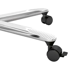 Hammerbacher VST08 Stehtisch höhenverstellbar eiche 80,0 x 80,0 x 72,0 - 114,0 cm