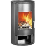 Wamsler Rona Kaminofen Stahl Grau 6 kW